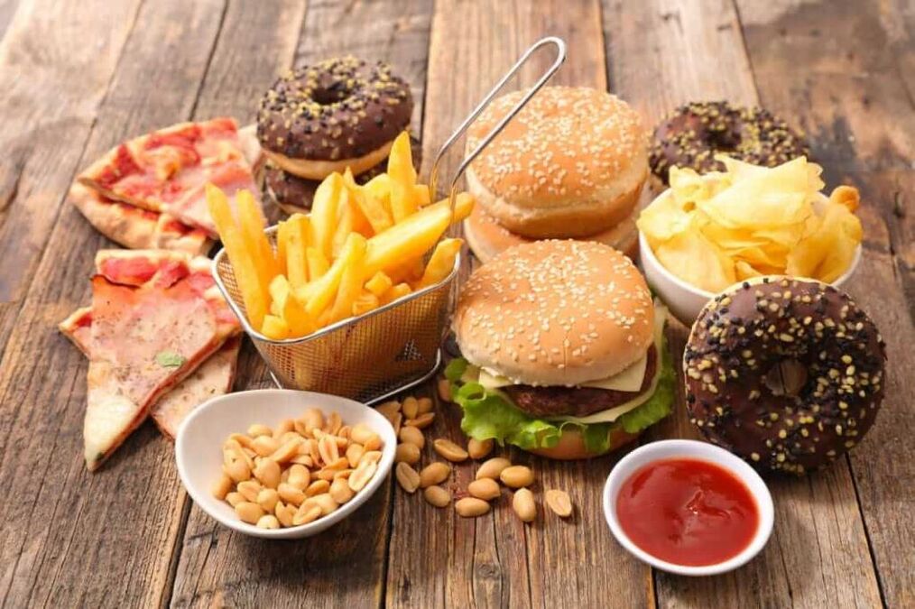 Junk Food verursacht Haarausfall